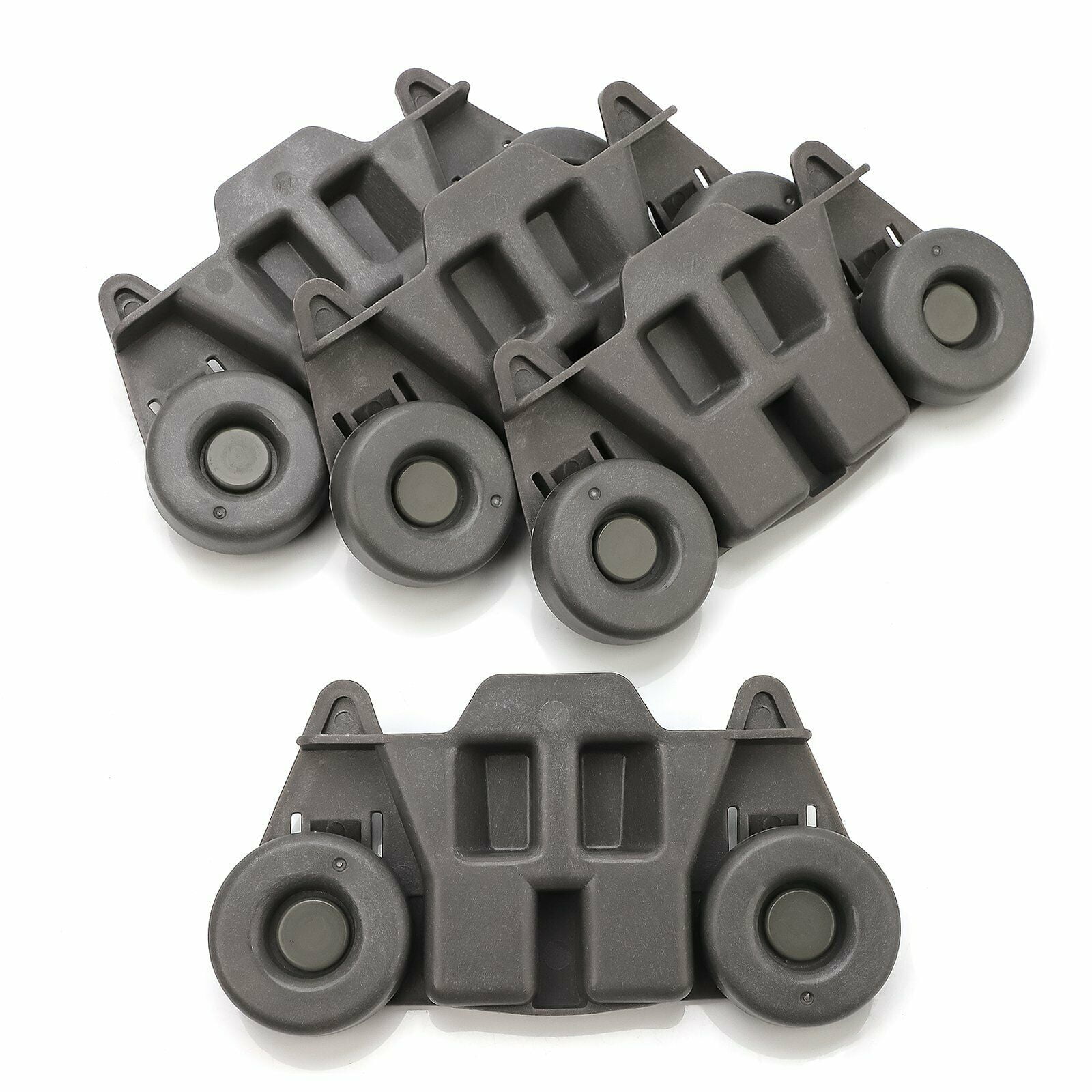 WPW10195416 4 PACK Wheel Assembly for Whirlpool Dishwasher W10195416 