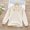 Beige A4, variant on YHAJDS Girls Graphic Print Tee Fan Print Brushed Lantern Long Sleeve Crewneck Blouse Winter Warm
