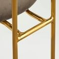 thumbnail image 5 of Simple Living Retro Velvet Stools (Set of 2) Pink, 5 of 5