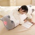 thumbnail image 4 of Almohada de juguete gigante de 90-130cm para niños, cojín de tiro largo para gato de peluche, cojín para cama, decoración para sofá y hogar, 4 of 5