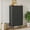 Black, variant on Curved Cabinet with Fluted Doors, Cabinet with Sliding Doors, Mid Century Modern Cabinet