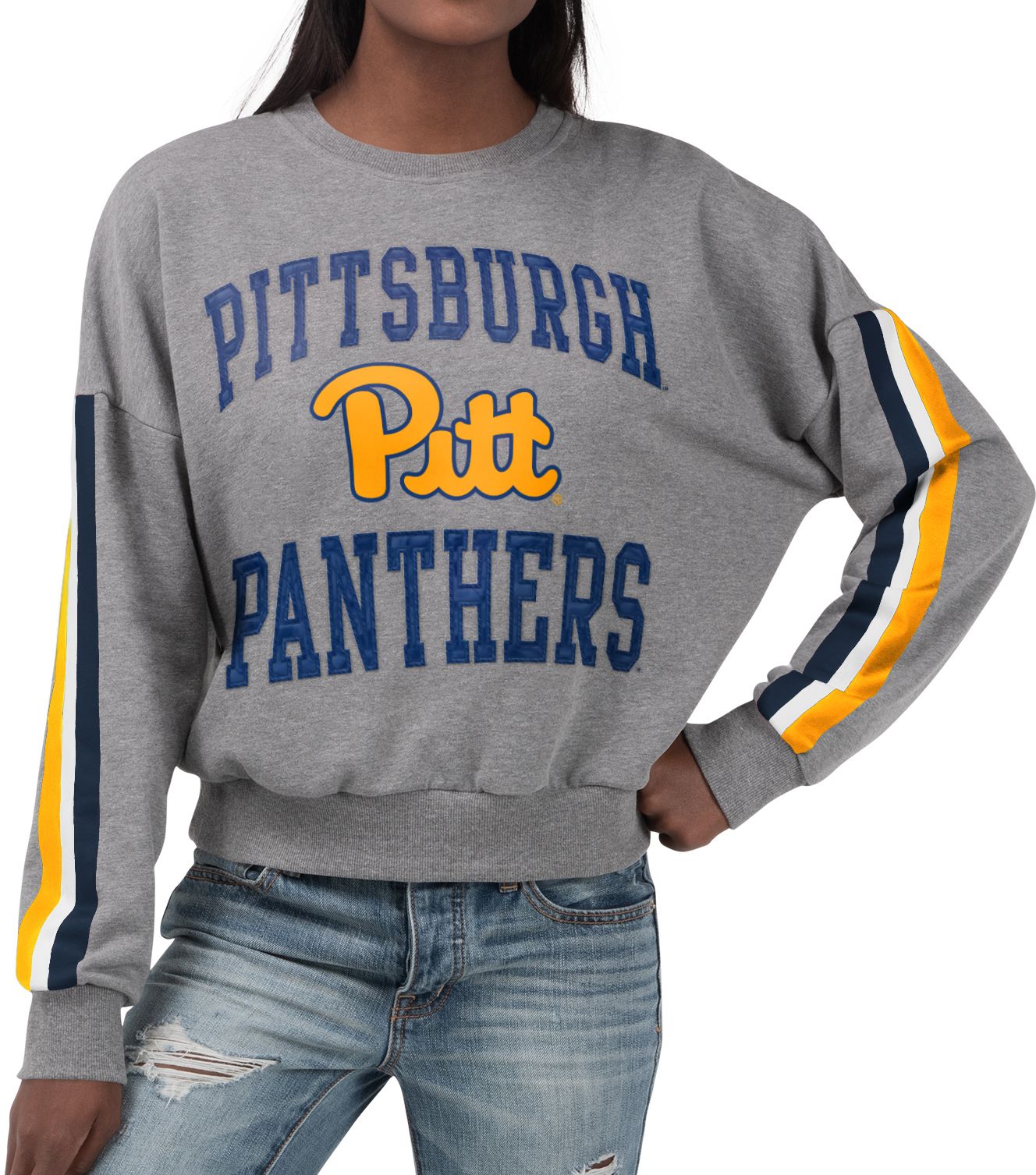 pitt crew neck sweatshirt