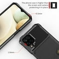 thumbnail image 5 of Feishell for Samsung Galaxy A12 Wallet Case, with ID&Credit Card Holder Slots Pockets Wallet Back Cover Stand Flip Folio Leather Magnetic Absorption Cover For Samsung Galaxy A12, Black, 5 of 6