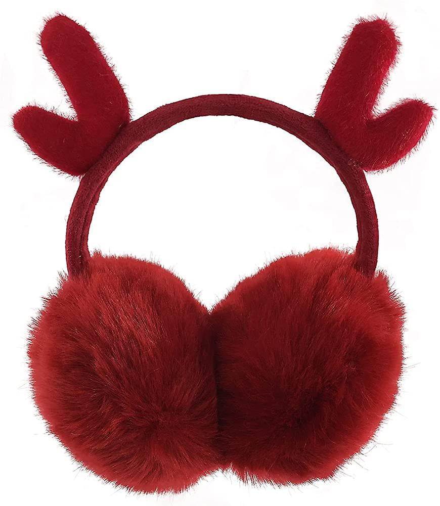 Winter Earmuffs For Kids Girl Warm Ear Muffs Baby Boy Plush Padded Ear