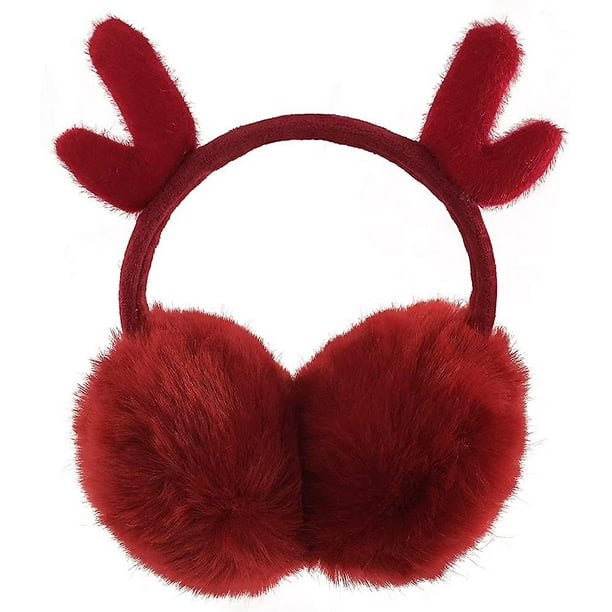 Winter Earmuffs For Kids Girl Warm Ear Muffs Baby Boy Plush Padded Ear