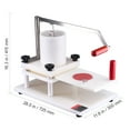 thumbnail image 7 of KFFKFF 2"/4"/5" Commercial Burger Patty Maker Hamburger Press Forming Machine, 7 of 7