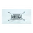 thumbnail image 3 of ACME Table Haute Rectangulaire en Verre Azriel en Argent Clair et Miroir, 3 of 4