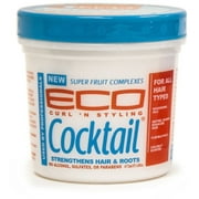 ECOCO Eco Curl ‘N Styling Cocktail, Strengthens Hair & Roots, 16 oz (Pack of 4)