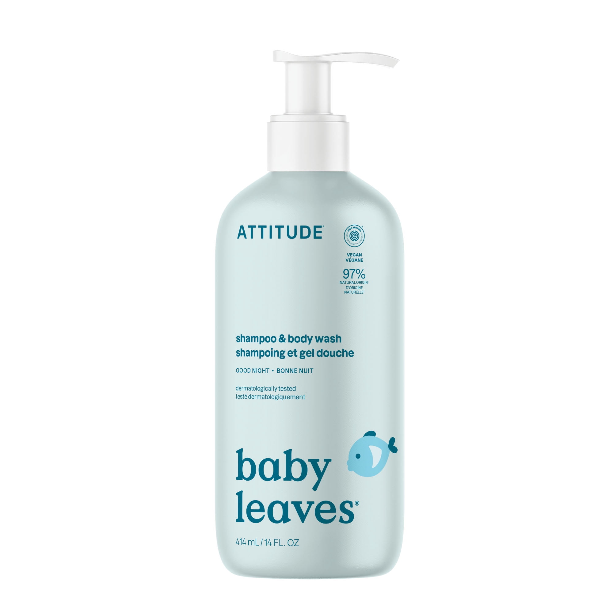 Attitude Baby Leaves 2-in-1 Shampoo & Body Wash - Good Night