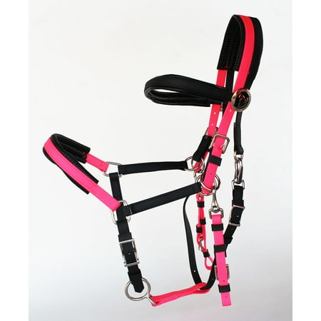 Pony Dressage Bridle - Horse English Dressage Biothane Bridle Halter Reins Set 40HS49