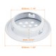 thumbnail image 2 of 29mm (1-1/8") Rejilla de Ventilación Circular Sofito 40 Uds de Rejilla de Aire de Acero Inoxidable con Orificio de Malla Redonda para Cocina Baño Armario Blanco, 2 of 5