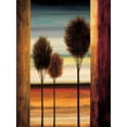 thumbnail image 2 of Thomas, Neil 12x14 White Modern Wood Framed Museum Art Print Titled - On the Horizon II, 2 of 4