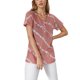 thumbnail image 1 of Gibobby Blusa Termica Mujer Twill Tshirt Fashion Round Casual Cuckline Escote Corto Mujeres Button Women's Blouse（Rosa， XXXXXL), 1 of 5