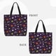 thumbnail image 2 of Fotbe Halloween Bolsa Tote con Estampado para Mujer, Bolsos con Cremallera, Bolsa de Hombro Casual de Gran Capacidad con Bolsillos Internos, 2 of 7