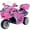 Pink, variant on Ride on Toy, 3 Wheel Motorcycle Trike for Kids by Rockin' Rollers – Battery Powered Ride on Toys for Boys and Girls, 2 - 5 Year Old - Black FX
