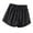 Black, variant on Bovxnpu Summer Plus Size Shorts for Women, Womens Casual Athletic Shorts, Solid Color Thin And Loose Running Fitness High Waisted Wide Leg Short L