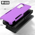 thumbnail image 5 of Defender Case for Samsung Galaxy A23 4G/5G 6.6'' Heavy Duty 1 in 1 Design Rugged Full Body Dustproof Shockproof Bumper Non-Slip Protective Cover,Purple,For Galaxy A23 4G/5G, 5 of 10