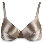 Vassarette Stretch Satin Underwire Bra