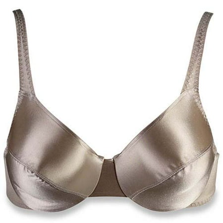 Vassarette Stretch Satin Underwire Bra
