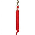 thumbnail image 2 of Weaver 10' Solid Poly Lead Rope with Bolt Snap, Red, 2 of 2