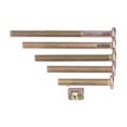 thumbnail image 4 of Furniture Attachment Screws, Accurate Threads Sturdy Stainless Steel Hammer Nut Set High Hardness  with Wrench for Chairs, 4 of 8