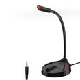 thumbnail image 1 of MesaSe USB/3.5MM Interface Microphone Desktop Recording Condenser Microphone Portable Large Diaphragm Voice Chatting black F12 3.5MM, 1 of 8