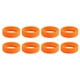 thumbnail image 1 of Qarigey 8 Uds Gel de sílice fácil instalación para ruedas de equipaje varios colores disponibles cubierta de ruedas de equipaje Mochilas Naranja, 1 of 6