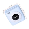 thumbnail image 2 of Pocket Printer BT Wireless Thermal Printer Portable Mobile Printer 300dpi for Photo Picture Receipt Memo Note Label Sticker with Clock Function Compatible with Android iOS Windows, 2 of 7