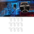 thumbnail image 4 of Christmas Light Clips, 120 Pcs Christmas Lights Gutter Clips Waterproof  For Holiday Black,White, 4 of 8
