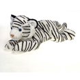 thumbnail image 1 of Fiesta Toys Lay Down Animal Plush 165 "White Tiger Fiesta Toys 91671756594, 1 of 1