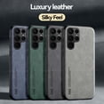 thumbnail image 2 of Funda protectora de cuero para Samsung Galaxy, carcasa trasera para modelos S20, S21, FE, S22 Plus, S23 Ultra, a22, a12, a51, a52, a31, a33 Fivean unisex, 2 of 2