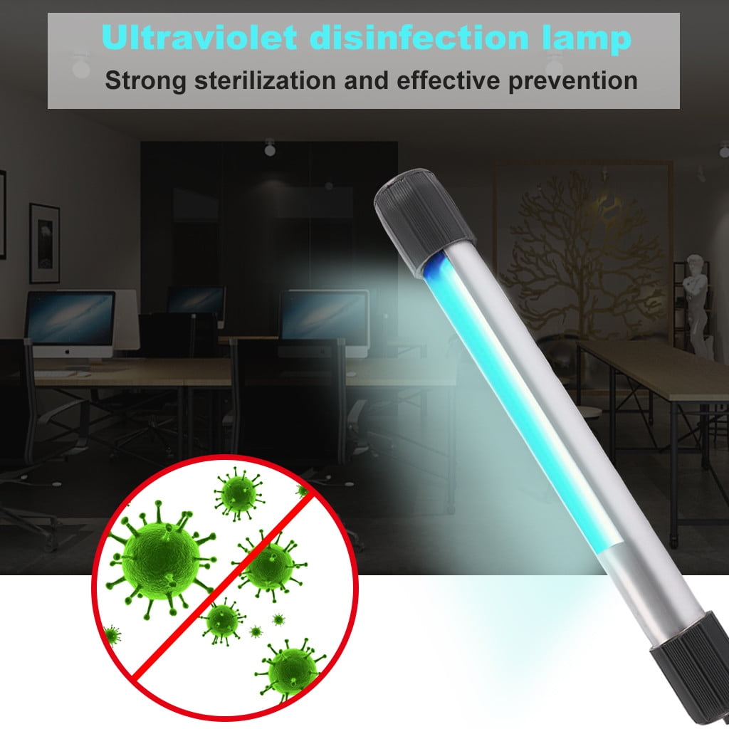 Portable LED UV Disinfection Lamp Tube Handheld UVC Sterilizer Germicidal Lights 