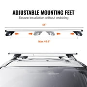 KFFKFF Universal Roof Rack Cross Bars, 54 Aluminum, 200 lbs, Adjustable with Locks, Multicolor
