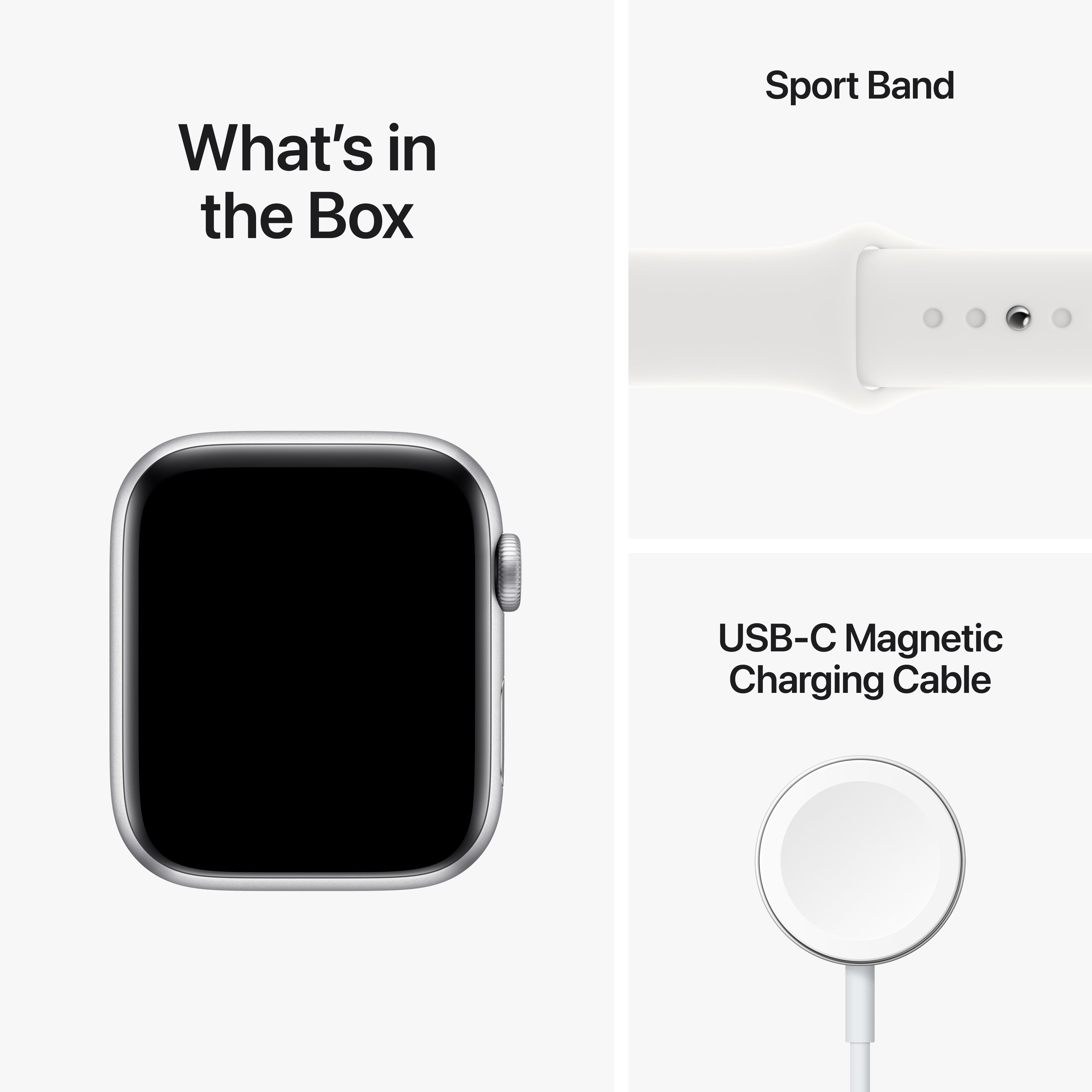 Apple Watch SE (2nd Gen) GPS + Cellular 44mm Silver Aluminum Apple Watch SE (2nd Gen) GPS + Cellular 44mm Silver Aluminum