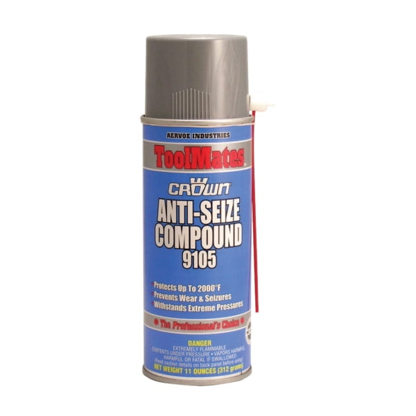 AntiSeize Compounds, 16 oz Aerosol Can, Black