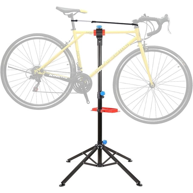 Soporte de Reparación de Bicicletas, Reparación Bicicletas, Caballete Reparación para Bicicleta, Altura Ajustable, Portátil, Plegable, para Mantenimiento de Bicicletas, Carga Máxima 50 kg esquí esquí Gafas de esquí