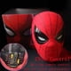thumbnail image 1 of Máscara de Spiderman para la cabeza, máscara para Cosplay con ojos móviles, máscara electrónica de Spider Man 1:1, juguetes elásticos con Control remoto, regalo para adultos y niños, 1 of 4