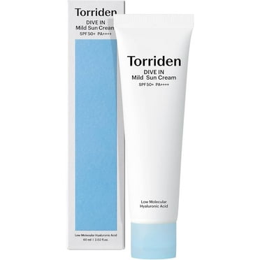 Torriden Dive In Mild Sun Cream, SPF 50  PA    , 2.02 fl oz (60 ml)