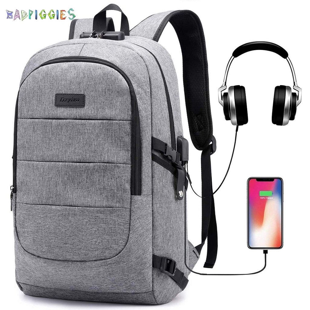 Backpack for School, Laptop Backpack with USB Port Travel Bag Back 