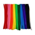 thumbnail image 3 of lixuesong 100 Pcs Pipe Chenilles Stems Colorful Fuzzy Stick Handmade Craft Supplies Fuzzy Wire Stick for Kids Toddler, 3 of 3