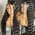 thumbnail image 6 of Front Lace Long Curly Deep Wig for Women - Quality Lace Wig for Realistic Styling and Versatile, 6 of 7