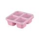 thumbnail image 2 of Fiudx Lonchera de Paja de Trigo, Contenedor de Alimentos con Diseño de Cuatro Compartimentos, Tapa Transparente para Refrigerios, Almacenamiento Apilable y Fácil de Limpiar, Ideal para Picnics Al Air, 2 of 6