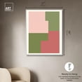 thumbnail image 5 of One Side Nursery Map Canvas Pastel Boho Abstracts by Art Remedy, White Frame, 36" x 45", 5 of 7