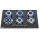thumbnail image 1 of SIGNA Parrilla De Gas 6 Quemadores De Acero Inoxidable Negra Estufa Compatible Con Gas LP Empotrable Encendido Electronico Parrilla Electrica De Estructura Metalica, 1 of 9