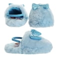 thumbnail image 4 of Disney Frozen Anna & Elsa Toddler Girls' Elastic Backstrap Dual Sizes Slippers - Blue, 7-8, 4 of 5