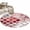 Red, variant on Round Rugs 5Ft, Red Morocco Round Area Rug Washable Indoor Throw Carpet, Rustic Country Smear Street Mottled Art Soft Non Slip Circle Rug for Cabinet Bathroom Home Decor Aesthetic