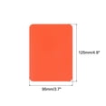 thumbnail image 2 of Tela Parche Termoadhesivos Parches Naranja Rojo 4.9x3.7 para Ropa, Pantalones, Bolsos Agujero Reparación y Decoración Paquete de 12, 2 of 6