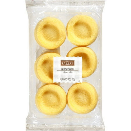 The Bakery at Walmart Sponge Cakes, 5 oz