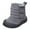 Grey, variant on LIhncine Baby Snow Boots Water-Resistant Winter Boots for Toddlers 12-18 Months,1-4Years