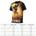 thumbnail image 2 of Apex Legends Pathfinder Shirts Men's Short Sleeve Printed T-Shirt Graphic Comfortable Tee Tops Summer Blouse S, 2 of 5